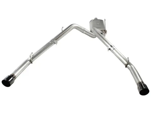 aFe MACHForce XP Exhausts Cat-Back SS-409 EXH CB Dodge Ram 1500 5.7L HEMI 09-13 Glossed Black image 4