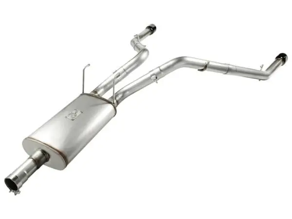 aFe MACHForce XP Exhausts Cat-Back SS-409 EXH CB Dodge Ram 1500 5.7L HEMI 09-13 Glossed Black image 5