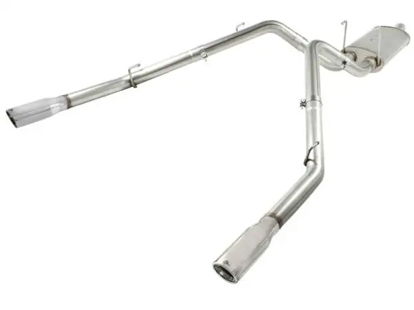 aFe MACHForce XP Exhausts Cat-Back SS-409 EXH CB Dodge Ram 1500 5.7L HEMI 09-13 Polished image 2
