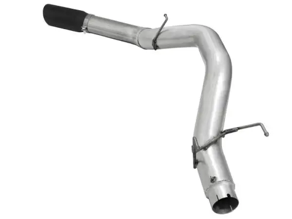 aFe MACHForce XP 5in DPF-Back SS Exhaust Dodge RAM 13-14 6.7L (td) Mega Cab w/ Black Tip image 4