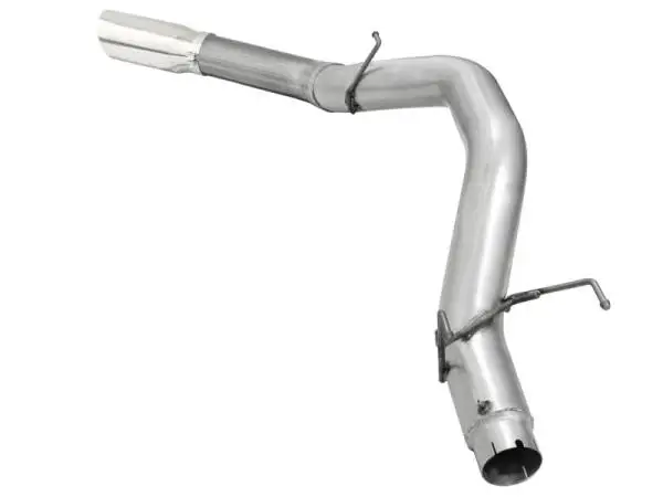 aFe MACHForce XP 5in DPF-Back SS Exht Dodge RAM 13-14 6.7L (td) Mega Cab w/ Polished Tip image 4