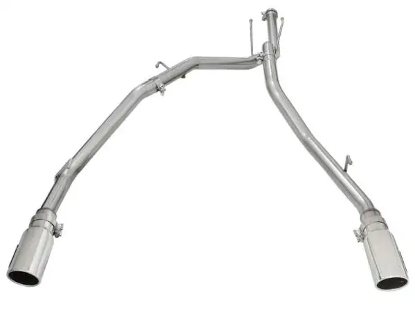 aFe MACHForce XP DPF-Back Exhaust 2.5in SS with Polished Tips 2014 Dodge Ram 1500 V6 3.0L EcoDiesel thumbnail 3
