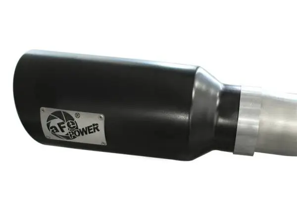 aFe MACHForce XP DPF-Back Exhaust 3in SS w/ 6in Black Tips 2014 Dodge Ram 1500 V6 3.0L EcoDiesel thumbnail 6