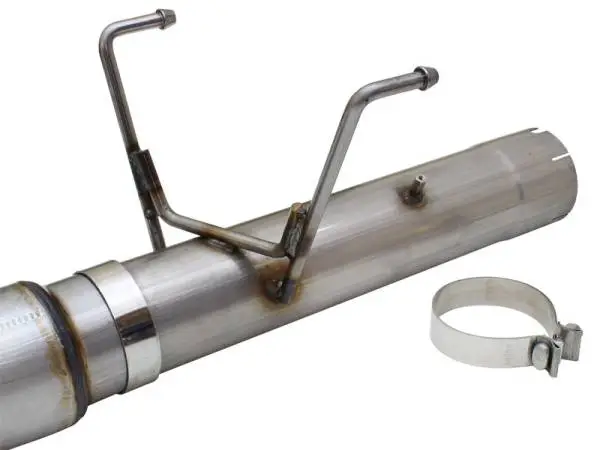aFe MACHForce XP Exhaust Large Bore 5in DPF-Back SS 13-15 Dodge Trucks L6-6.7L (td) *Black Tip image 6