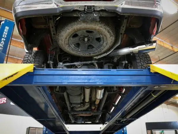 aFe MACHForce XP 4in Exhausts Cat-Back SS w/ Polished Tips 14-17 Dodge Ram 2500 V8-6.4L Hemi image 6
