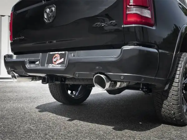 aFe MACH Force-Xp 3in 409 SS Cat-Back Exhaust 2019 RAM 1500 V8-5.7L w/ Polished Tip thumbnail 2