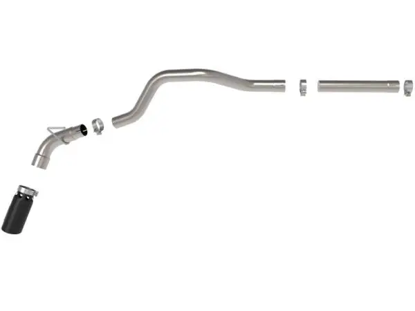 aFe LARGE BORE HD 3in 409-SS DPF-Back Exhaust w/Black Tip 14-18 RAM 1500 EcoDiesel V6-3.0L (td) thumbnail 3