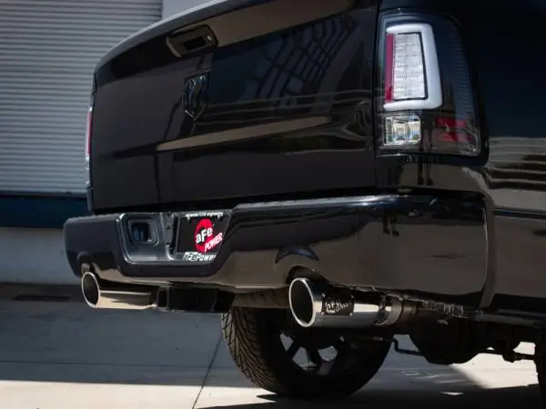 aFe Apollo GT Series 3 in 409 Stainless Steel Cat-Back Exhaust System w/ Polish Tip V8-5.7L HEMI image 3