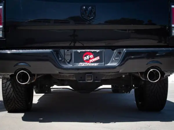 aFe Apollo GT Series 3 in 409 Stainless Steel Cat-Back Exhaust System w/ Polish Tip V8-5.7L HEMI image 4