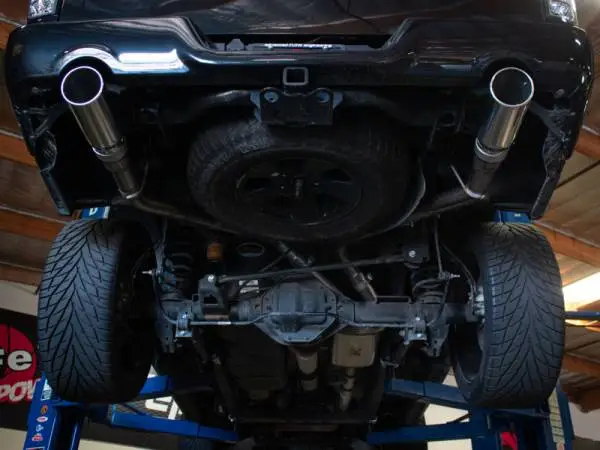 aFe Apollo GT Series 3 in 409 Stainless Steel Cat-Back Exhaust System w/ Polish Tip V8-5.7L HEMI image 5