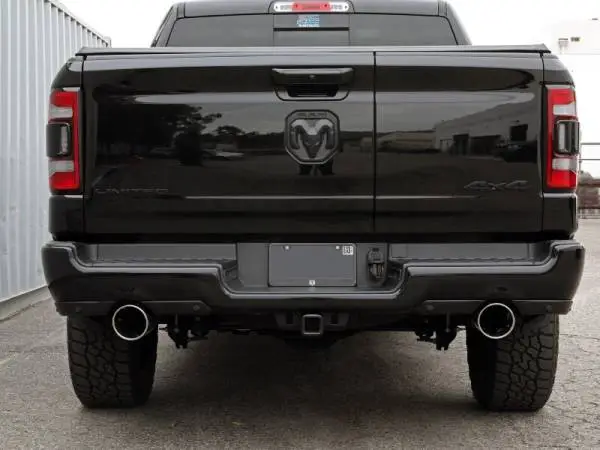 aFe Large Bore-HD 3in 409SS DPF-Back Exhaust System w/ Polished Tip RAM 1500 20-21 V6-3.0 image 4