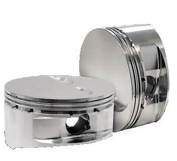 CP Piston & Ring Set for Ford 5.4L V8 Modular Dish - 3.572 Bore - 8.0:1 CR - Set of 8