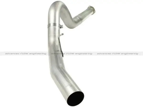 aFe MACHForce XP 5in DPF-Back Stainless Steel Exh Sys, No tip, Ford Diesel Trucks 11-14 V8-6.7L