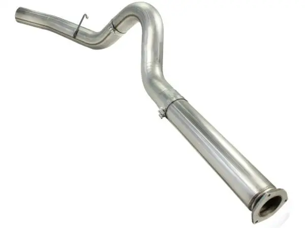 aFe MACHForce XP 5in DPF-Back Stainless Steel Exh Sys, No tip, Ford Diesel Trucks 11-14 V8-6.7L image 5