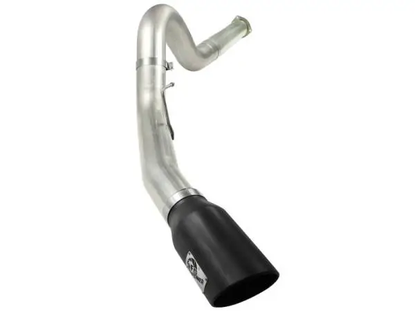 aFe MACHForce XP 5in DPF-Back Stainless Steel Exhaust , Blk, Ford Diesel Trucks 11-14 V8-6.7L td image 2