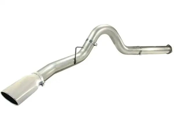 aFe MACHForce XP 5in DPF-Back Stainless Steel Exh Sys, polished tip,Ford Diesel Trucks 11-14 V8-6.7L image 4