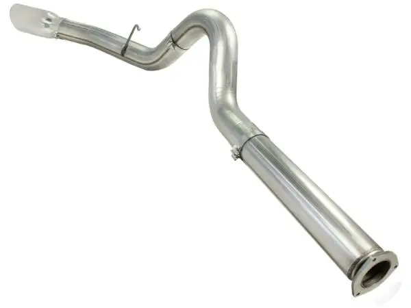 aFe MACHForce XP 5in DPF-Back Stainless Steel Exh Sys, polished tip,Ford Diesel Trucks 11-14 V8-6.7L image 5