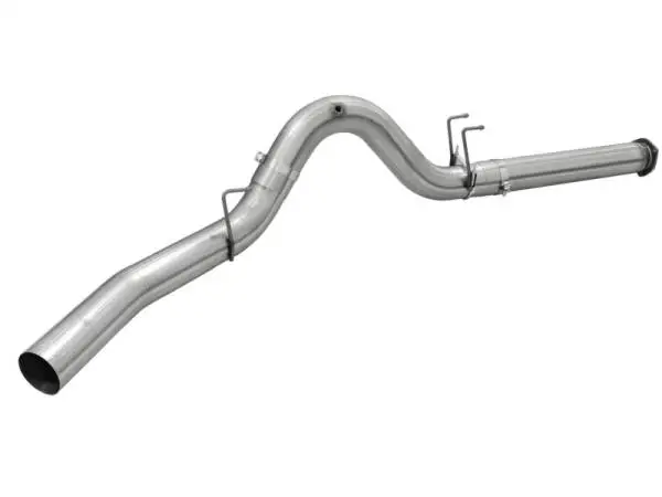 aFe MACHForce XP Exhaust 5in DPF-Back Stainless Steel Exhaust 2015 Ford Turbo Diesel V8 6.7L No Tip image 3