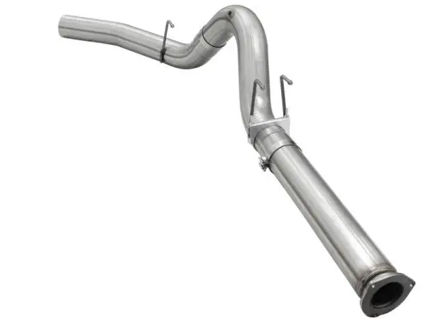 aFe MACHForce XP Exhaust 5in DPF-Back Stainless Steel Exhaust 2015 Ford Turbo Diesel V8 6.7L No Tip image 4