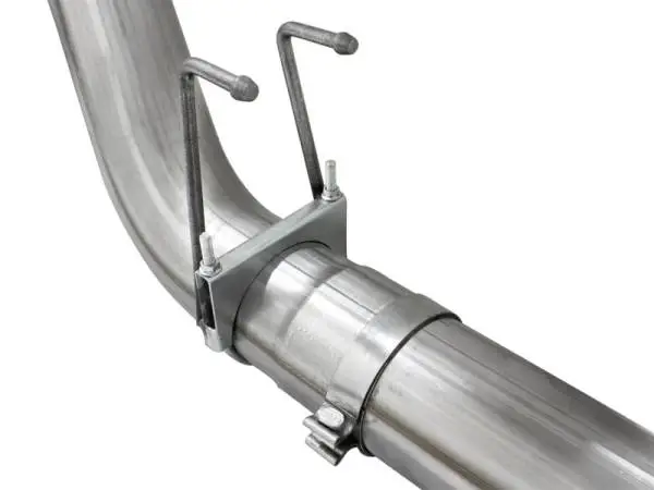 aFe MACHForce XP Exhaust 5in DPF-Back SS Exh 2015 Ford Turbo Diesel V8 6.7L Polished Tip image 5