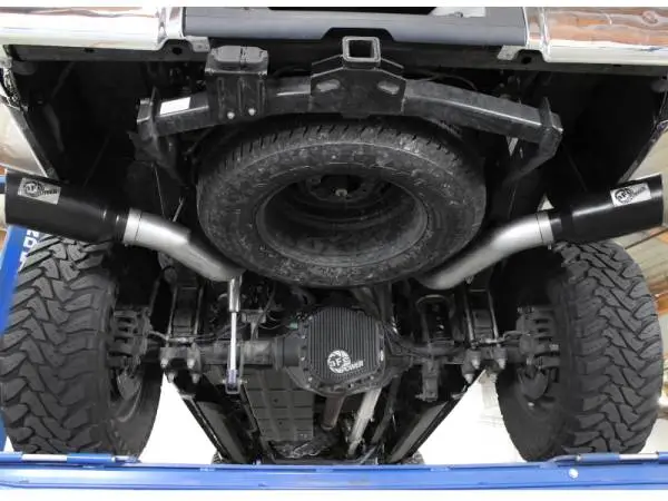 aFe Large Bore-HD DPF-Back Exhaust System Ford Diesel Trucks 11-14 V8-6.7L (td) image 3