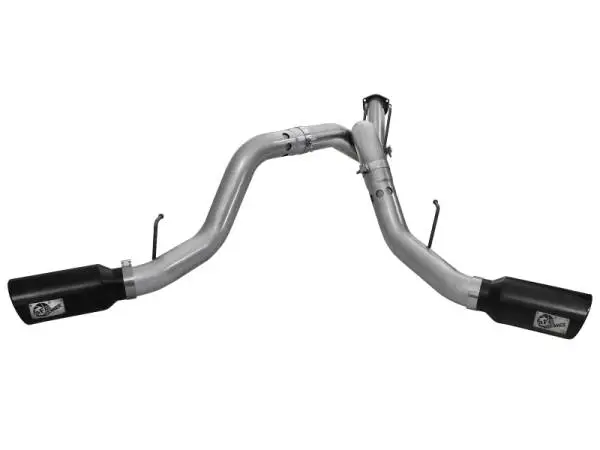 aFe Large Bore-HD DPF-Back Exhaust System Ford Diesel Trucks 11-14 V8-6.7L (td) image 4