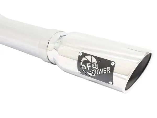 aFe MACHForce XP SS Exhaust 3in to 3.5in Cat-Back w/ Polished Tip 15 Ford F-150 EcoBoost V6 2.7/3.5L image 7