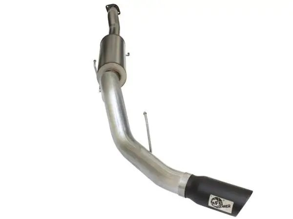 aFe MACHForce XP SS Exhaust 4in Cat-Back w/ Black Tip 2015 Ford F-150 EcoBoost V6 2.7/3.5Ltt image 3