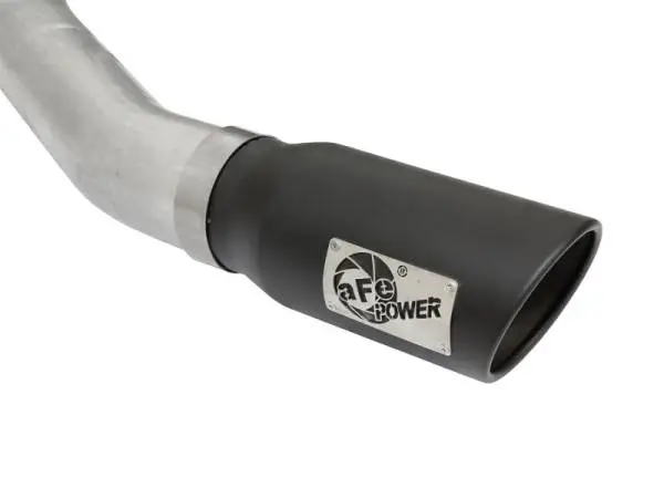 aFe MACHForce XP SS Exhaust 4in Cat-Back w/ Black Tip 2015 Ford F-150 EcoBoost V6 2.7/3.5Ltt image 5