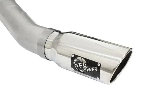 aFe MACHForce XP SS Exhaust 4in Cat-Back w/ Polish Tip 2015 Ford F-150 EcoBoost V6 2.7/3.5Ltt image 5