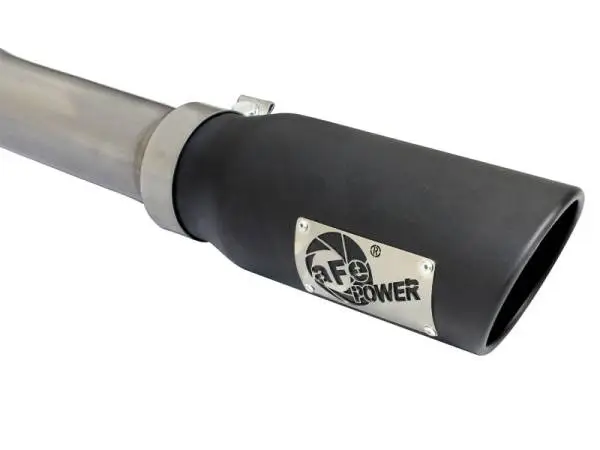 aFe MACHForce XP Exhaust 3in SS Dual Side Exit CB w/ Black Tips 15 Ford F150 Ecoboost V6-2.7L/3.5L image 6
