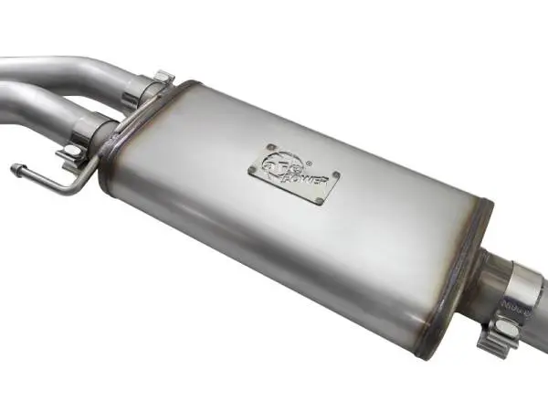 aFe Rebel Exhausts 3in SS Cat-Back 15-16 Ford F-150 EcoBoost V6 2.7/3.5L V8 5.0L w/ Black Tips image 4