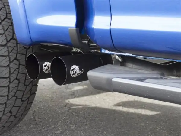 aFe Rebel Exhausts 3in SS Cat-Back 15-16 Ford F-150 EcoBoost V6 2.7/3.5L V8 5.0L w/ Black Tips image 5