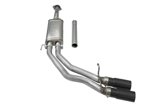 aFe Rebel Exhausts 3in SS Cat-Back 15-16 Ford F-150 EcoBoost V6 2.7/3.5L V8 5.0L w/ Black Tips image 7