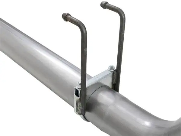 aFe Rebel XD 4in SS Down-Pipe Back Exhaust w/Dual Polished Tips 17-18 Ford Diesel Trucks V8-6.7L(td) thumbnail 3