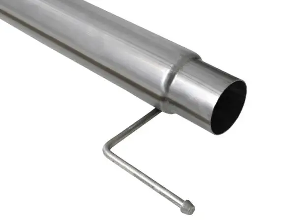 aFe Large Bore-HD 4in 409 SS DPF-Back Exh 18-19 Ford F-150 V6-3.0L (td) w/ Polished Tip thumbnail 6