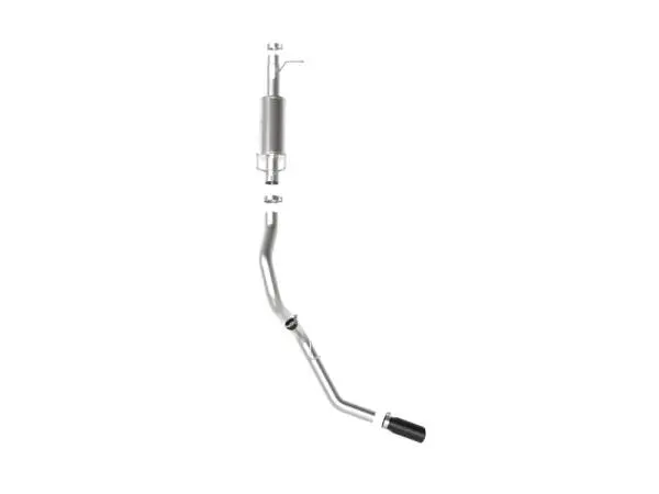 aFe Apollo GT Series 3-1/2in 409 SS Axle-Back Exhaust 17-20 Ford F-250/F-350 6.2/7.3L w/ Black Tips image 5