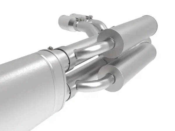 aFe Rebel Series 3in 409 SS Cat-Back Exhaust w/ Polish Tips 17-20 Ford F-250 V8 6.2L thumbnail 3