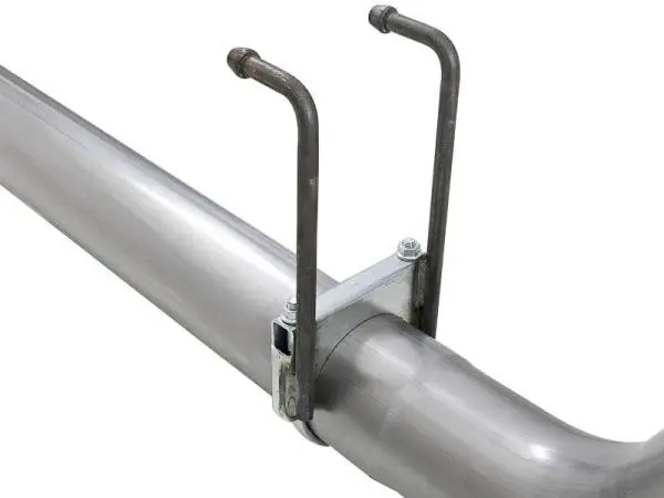 aFe Power 15-16 Ford F250/F350 6.7L Diesel Rebel XD 4in 409 SS DPF-Back Exhaust System - Black Tips image 3