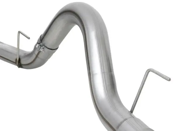 aFe 2021 Ford F-150 V6-3.0L (td) Large Bore 409 SS DPF-Back Exhaust System w/ Polished Tip thumbnail 3