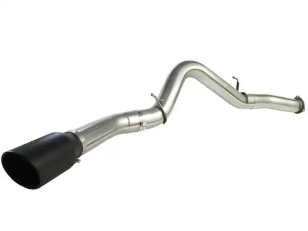 aFe MACHForce XP Exhaust 5in DPF-Black, GM Diesel Trucks 07.5-10 V8-6.6L 9(td) LMM thumbnail 3