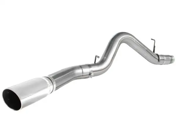 aFe MACHForce XP Exhaust 5in DPF-Back SS 11-13 GM Diesel Trucks V8-6.6L (td) (LML) (Pol Tip) image 3