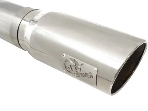 aFe MACHForce XP Exhaust 5in DPF-Back SS 11-13 GM Diesel Trucks V8-6.6L (td) (LML) (Pol Tip) image 5