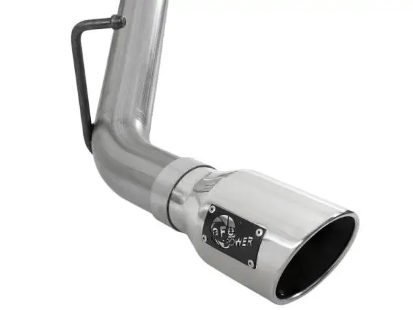 aFe Mach Force-XP Exhaust 3in CB SS 15-17 GM Colorado/Canyon 2.5L/3.6L Side Exit w/ Polished Tip image 6