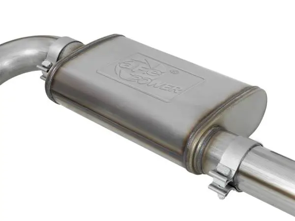 aFe Rebel Series CB 3in Middle Side Exit SS Exht w/ Black Tips 15-17 Chevy Colorado / GMC Canyon image 6