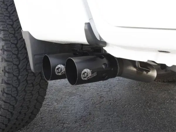aFe Rebel Series DPF-Back 3in Side Exit SS Exhaust w/ IC Black Tip 2016 GM Colorado/Canyon 2.8L (td) thumbnail 3