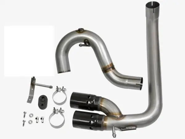 aFe Rebel Series DPF-Back 3in Side Exit SS Exhaust w/ IC Black Tip 2016 GM Colorado/Canyon 2.8L (td) thumbnail 7