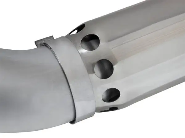 aFe LARGE Bore HD 5in Exhausts DPF-Back SS w/ Pol Tips 16-17 GM Diesel Truck V8-6.6L (td) LML/L5P image 3