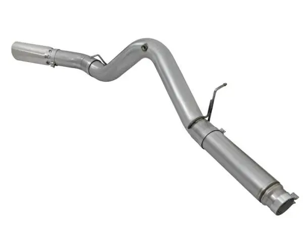 aFe LARGE Bore HD 5in Exhausts DPF-Back SS w/ Pol Tips 16-17 GM Diesel Truck V8-6.6L (td) LML/L5P image 5