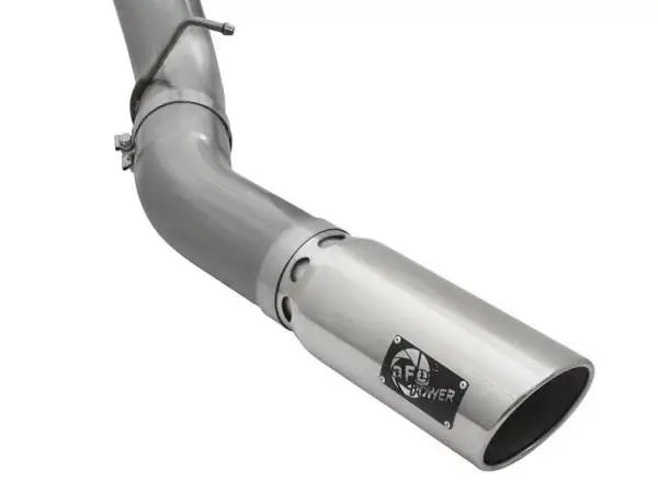 aFe LARGE Bore HD 5in Exhausts DPF-Back SS w/ Pol Tips 16-17 GM Diesel Truck V8-6.6L (td) LML/L5P image 6